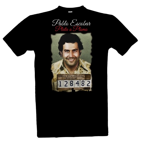 Tričko s potlačou Pablo Escobar 
