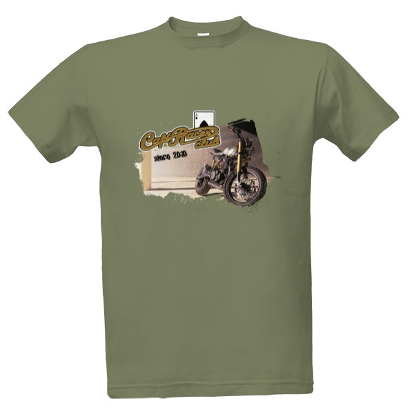 Tričko s potlačou FLAT (160g)