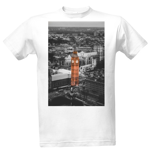Tričko s potlačou Big Ben Londýn