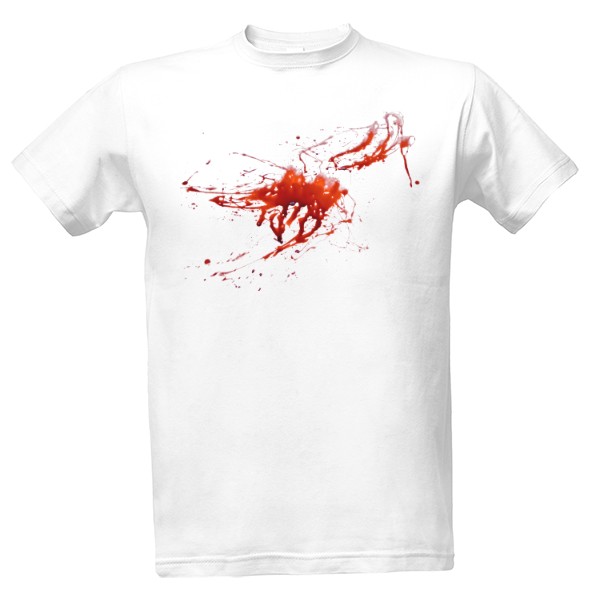 Tričko s potlačou Blood
