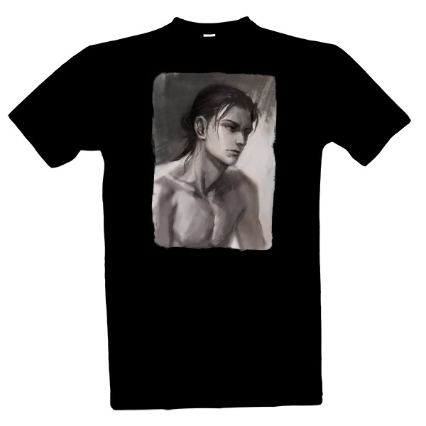 Tričko s potlačou Eren Yeager - Attack on Titan, Shingeki no Kyojin