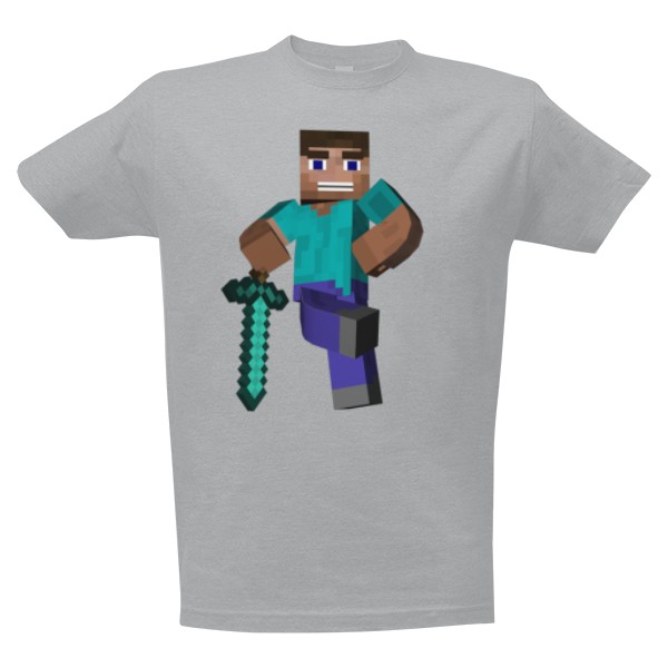 Tričko s potlačou Minecraft Sword