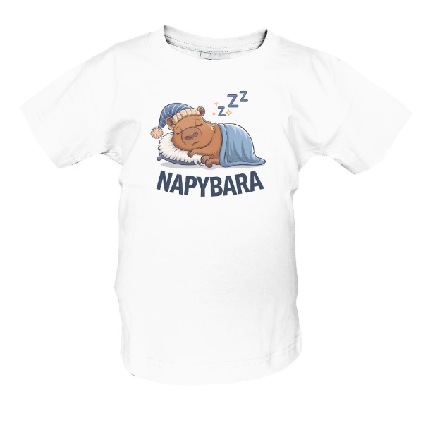Tričko s potlačou Napybara