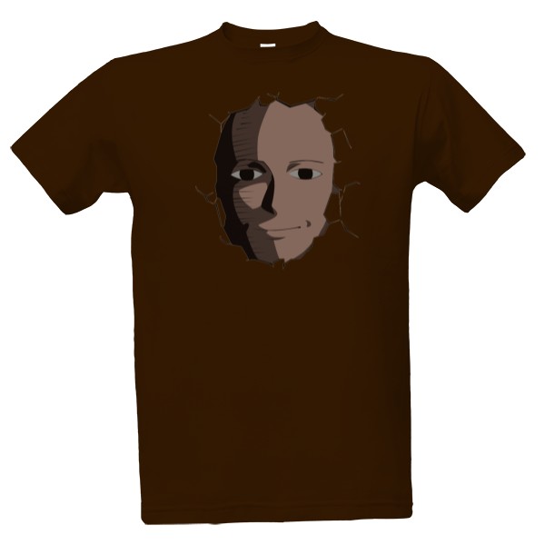 Tričko s potlačou One Punch Man - Saitama Face