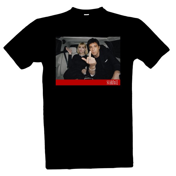 Tričko s potlačou Scarface - Tony Montana