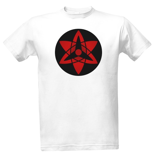 Tričko s potlačou Mangekyo Sharingan - Sasuke